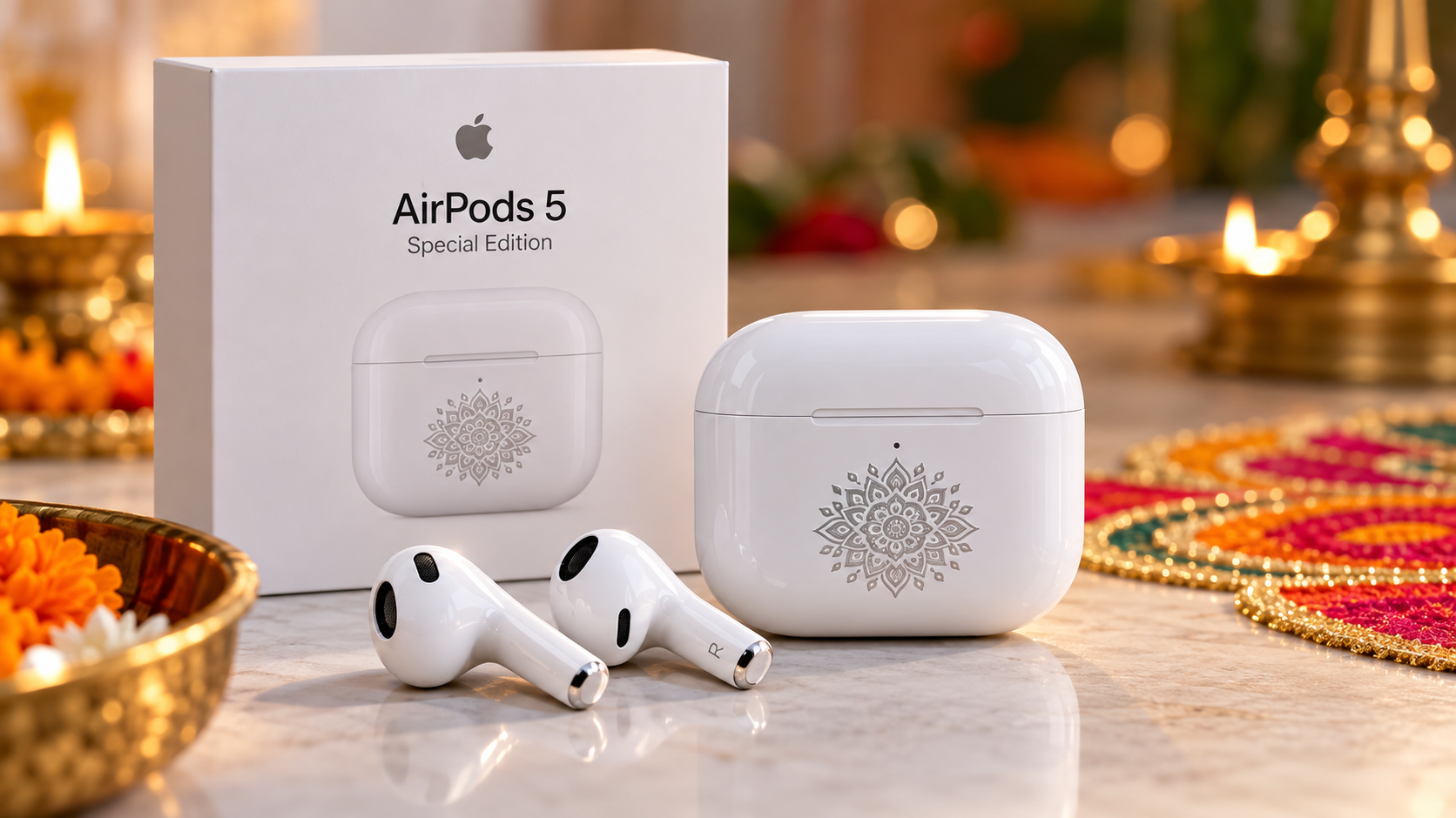 Apple Launches Special-Edition AirPods 5 in India at ₹17,900 With ...
